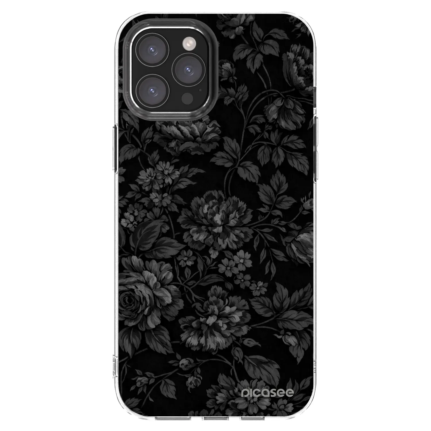 Picasee silikonový průhledný obal pro Apple iPhone 12 Pro Max - Dark Romance
