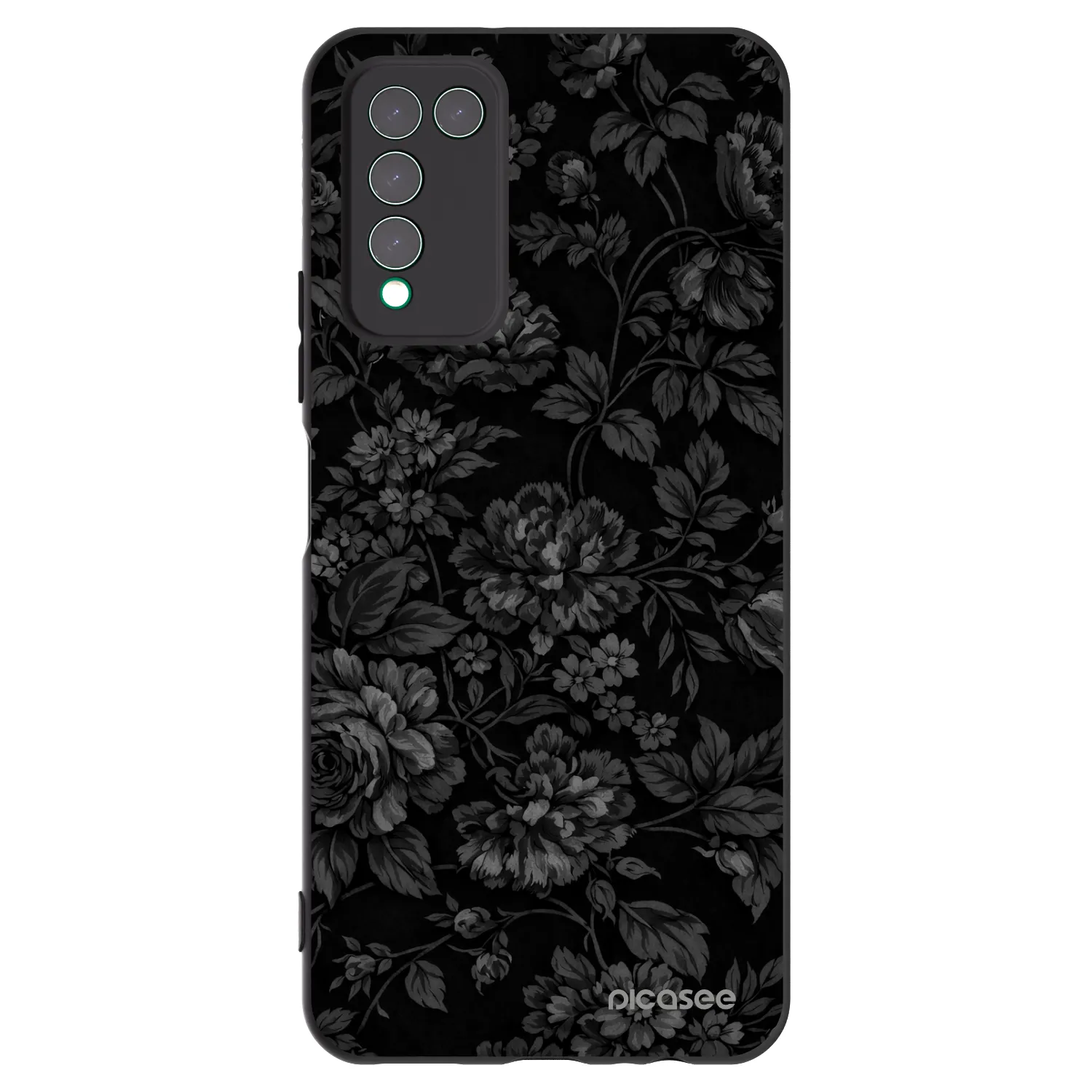 Picasee silikonový černý obal pro Honor 10X Lite - Dark Romance
