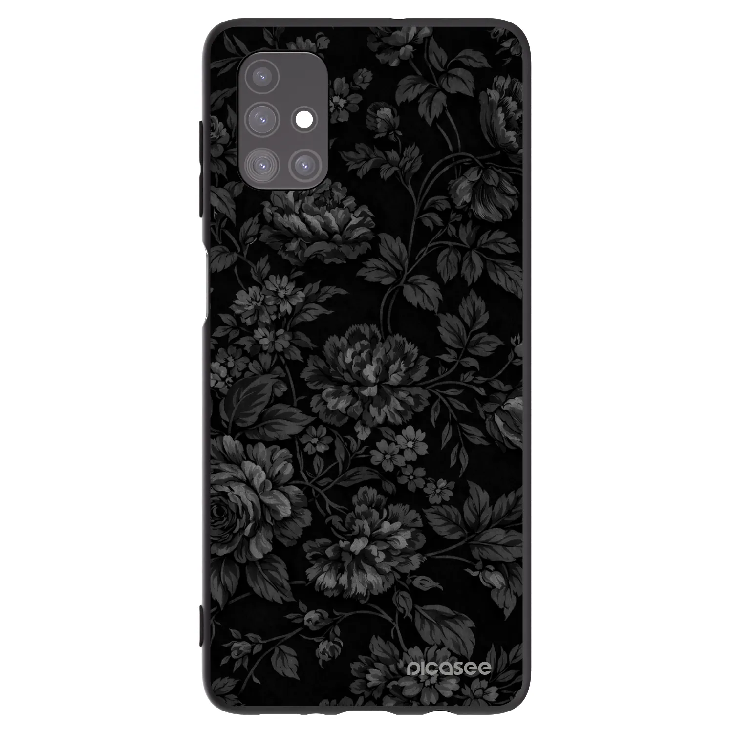 Picasee silikonový černý obal pro Samsung Galaxy M51 M515F - Dark Romance