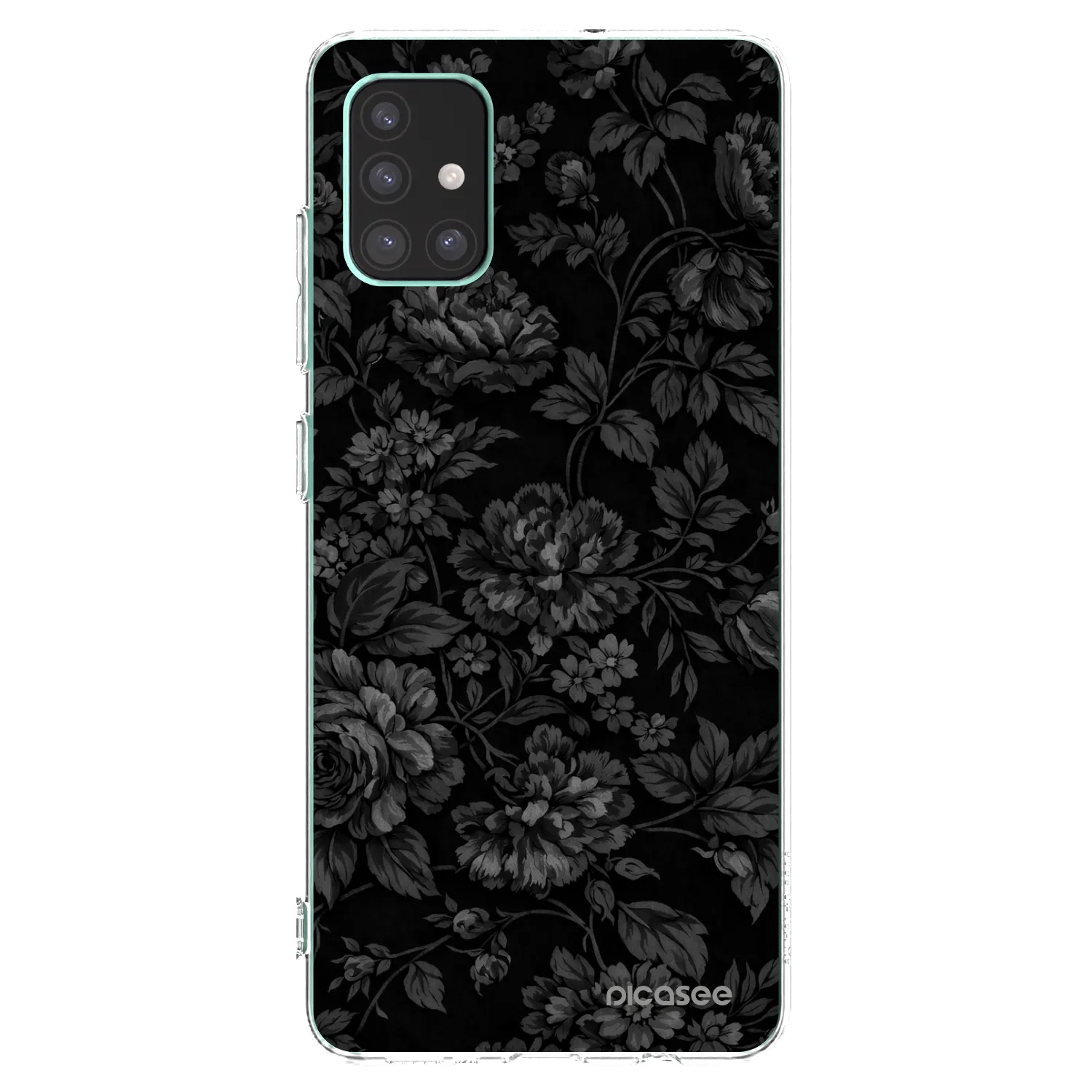 Picasee silikonový průhledný obal pro Samsung Galaxy M51 M515F - Dark Romance