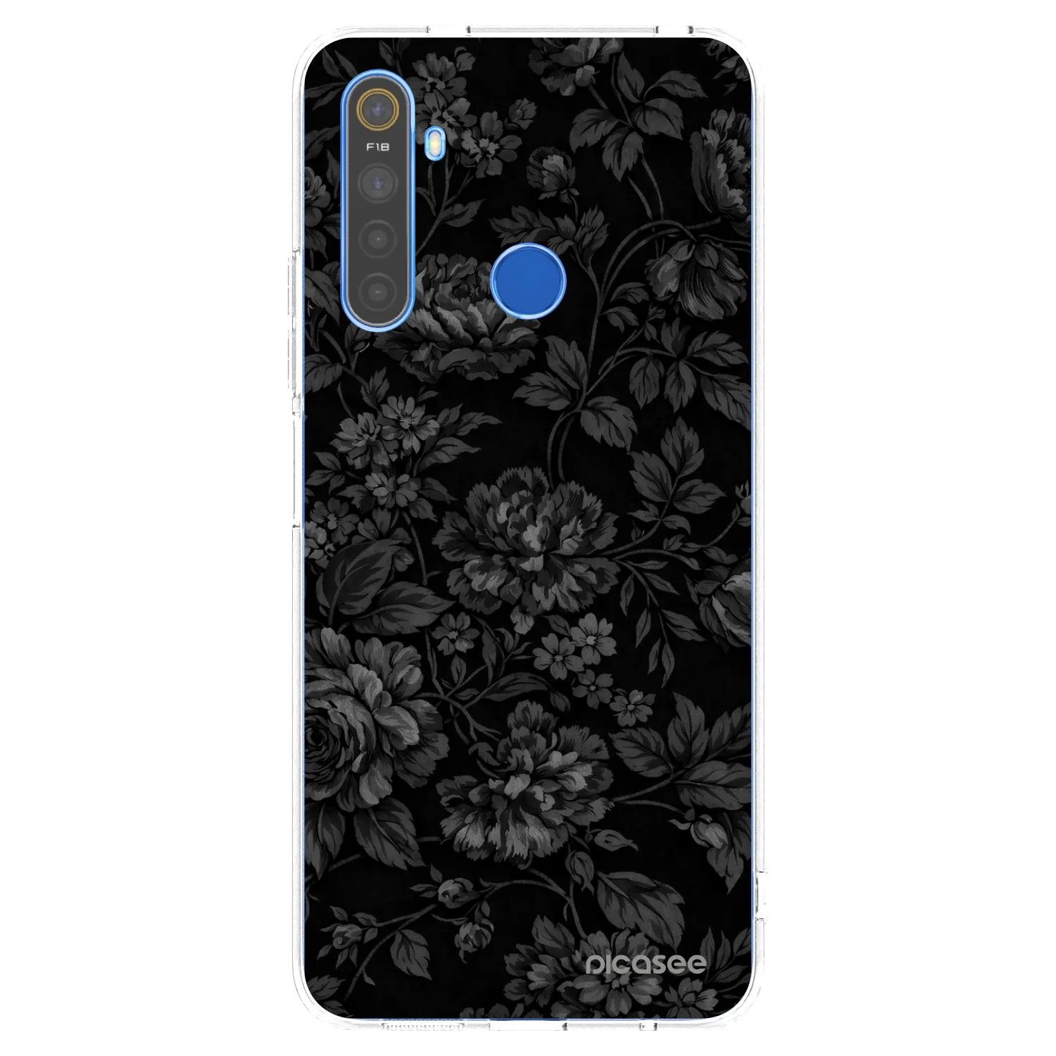 Picasee silikonový průhledný obal pro Realme 5 - Dark Romance
