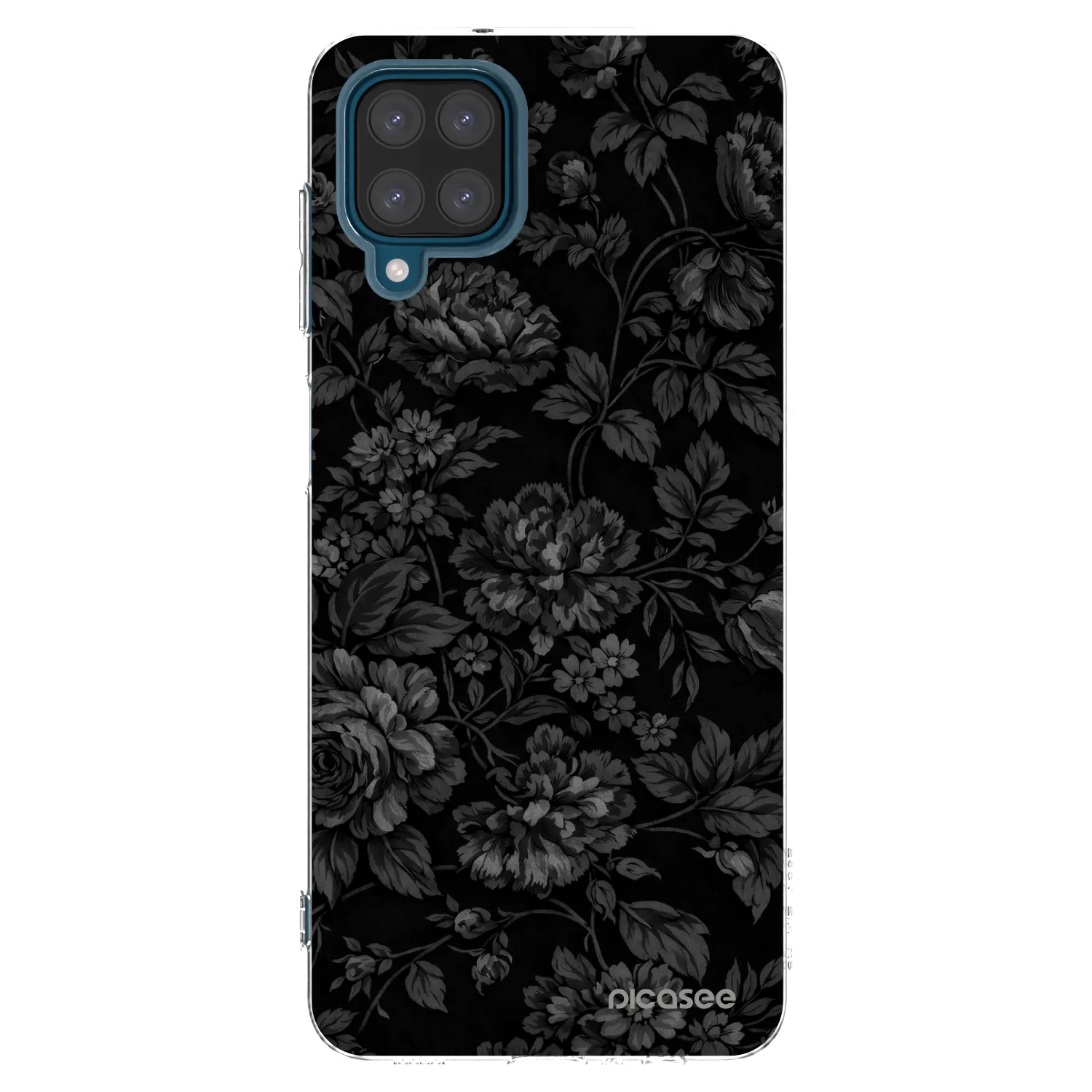 Picasee silikonový průhledný obal pro Samsung Galaxy A12 A125F - Dark Romance