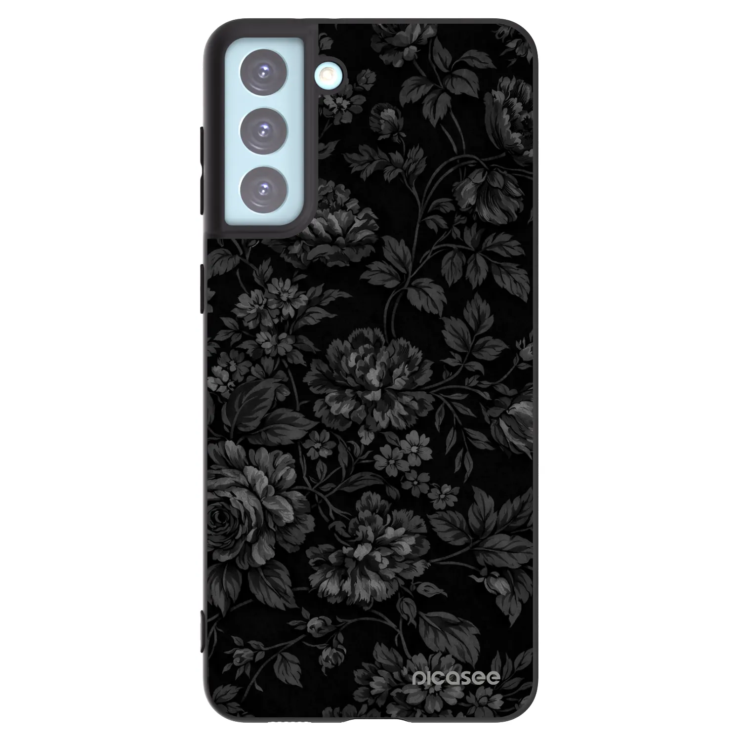 Picasee silikonový černý obal pro Samsung Galaxy S21+ 5G G996F - Dark Romance