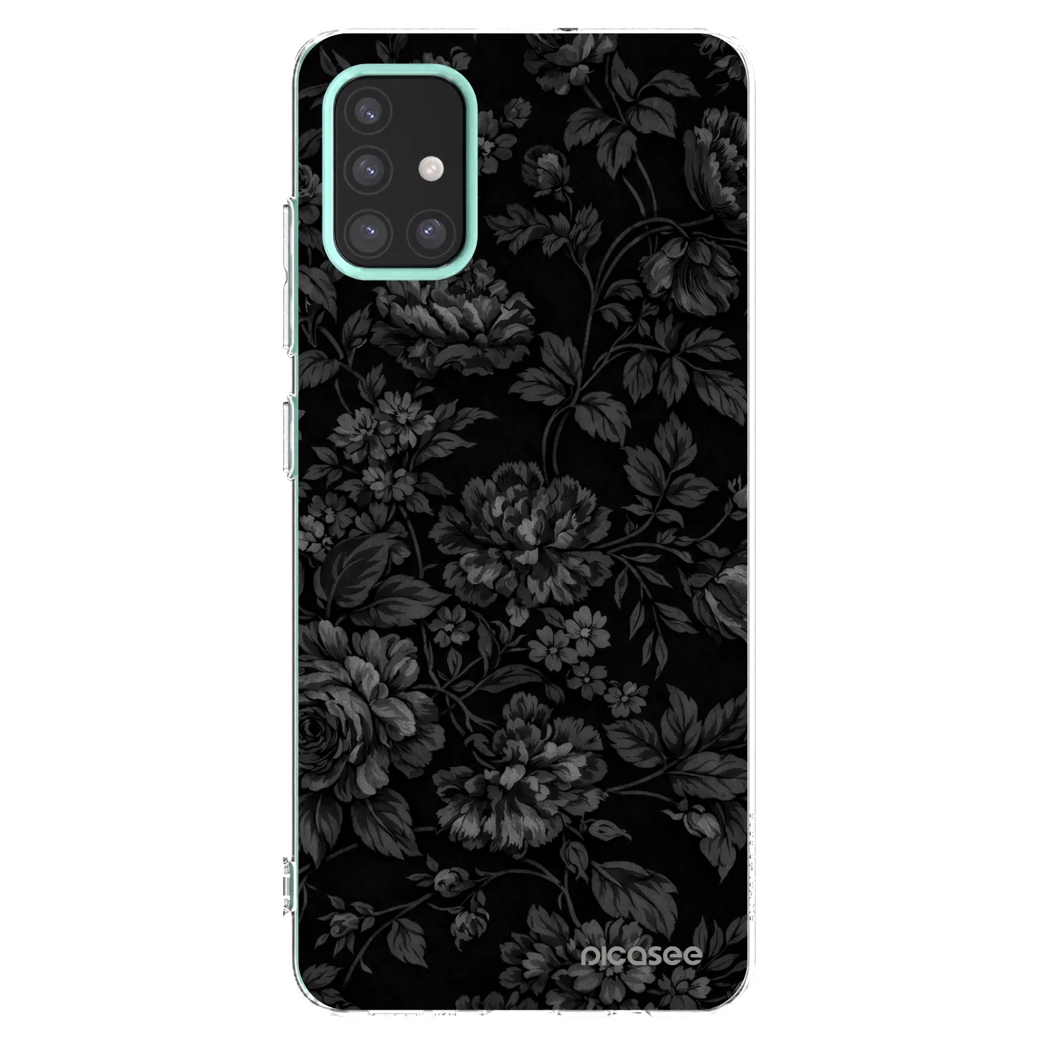Picasee silikonový průhledný obal pro Samsung Galaxy M31s - Dark Romance