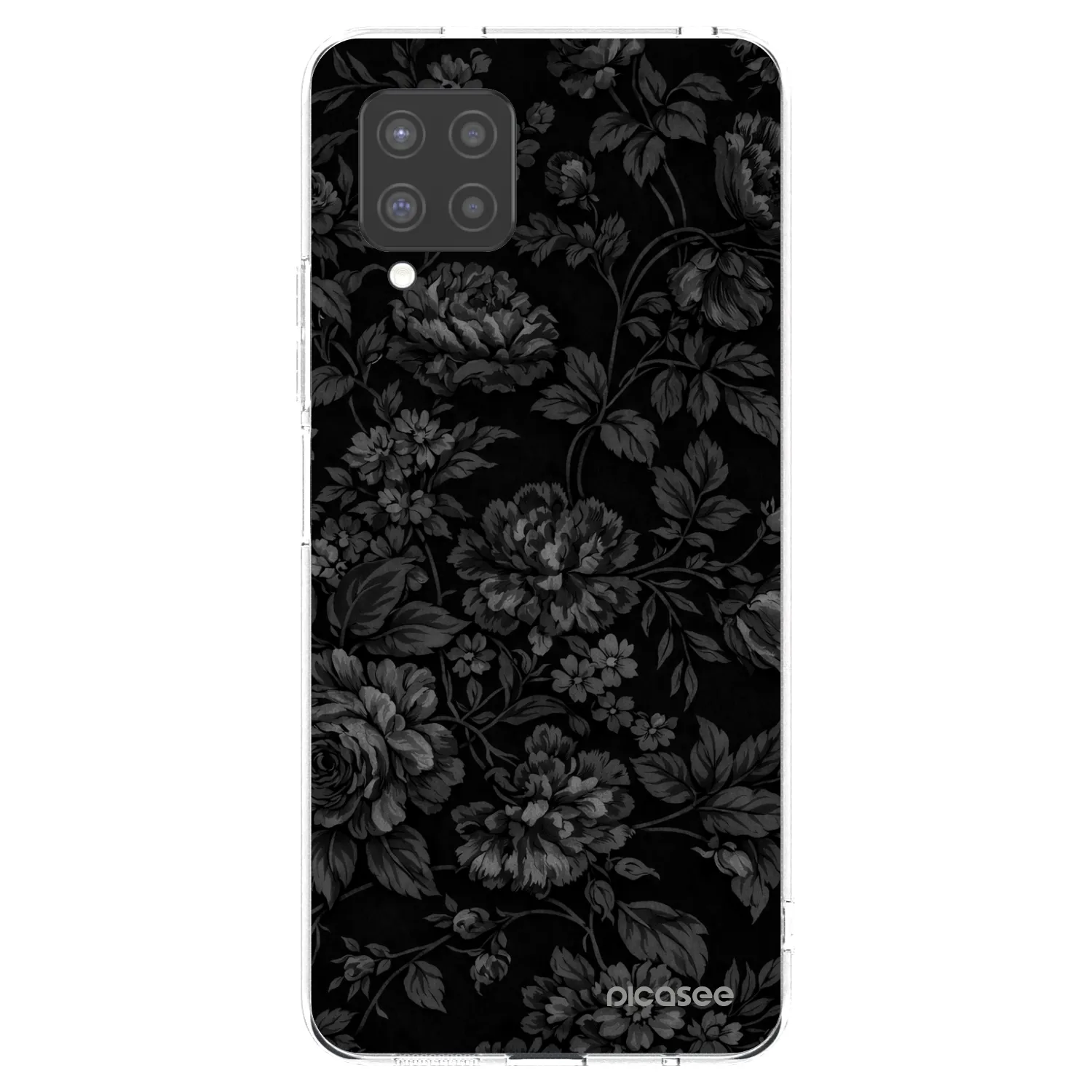 Picasee silikonový průhledný obal pro Samsung Galaxy A42 A426B - Dark Romance