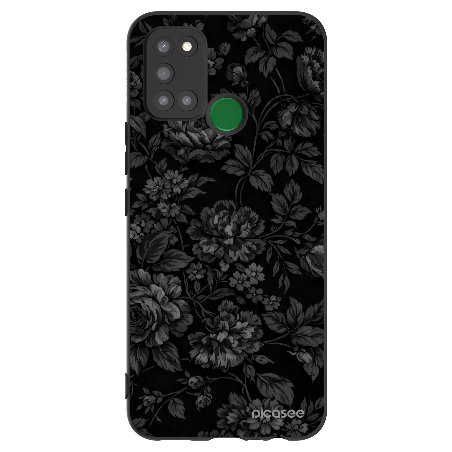 Picasee silikonový černý obal pro Realme 7i - Dark Romance