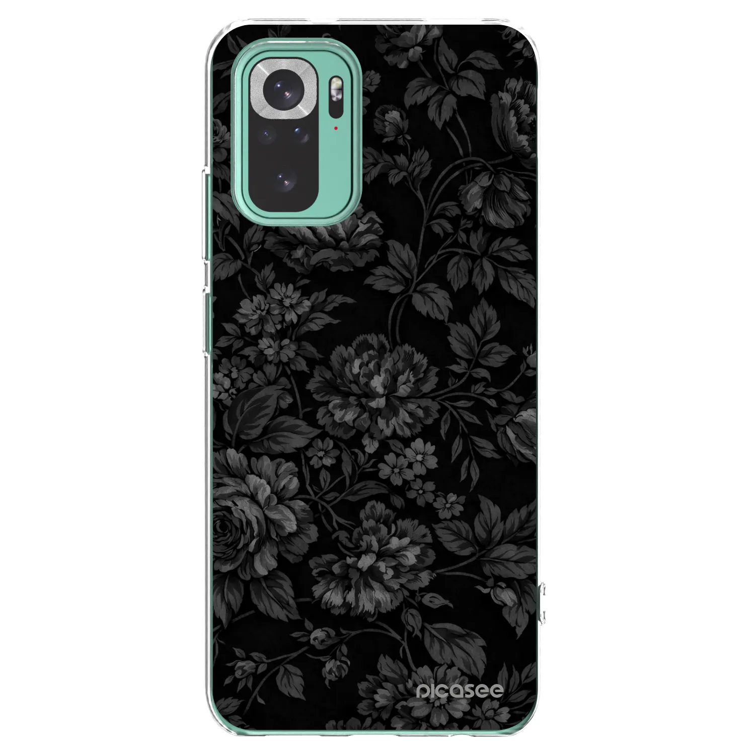 Picasee silikonový průhledný obal pro Xiaomi Redmi Note 10 Pro - Dark Romance