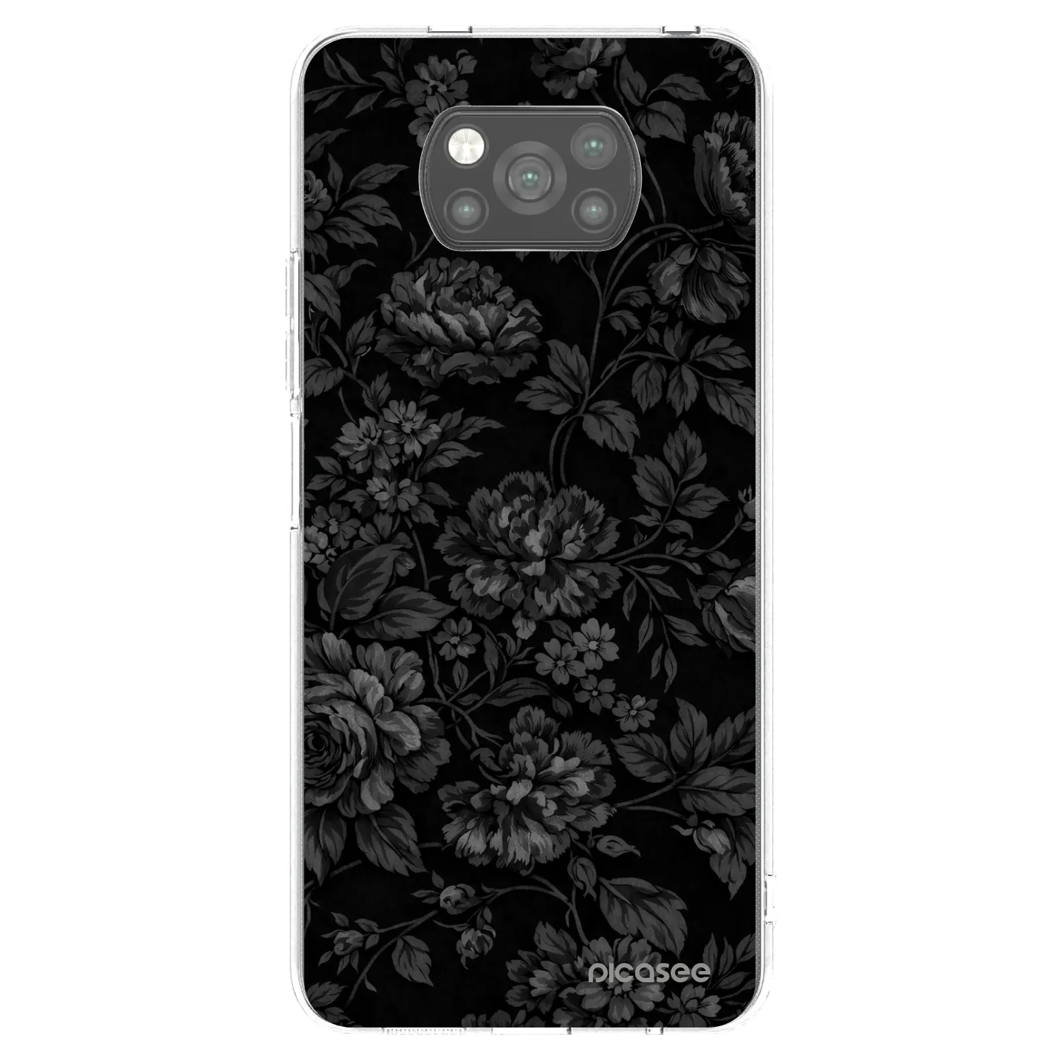 Picasee silikonový černý obal pro Xiaomi Poco X3 Pro - Dark Romance