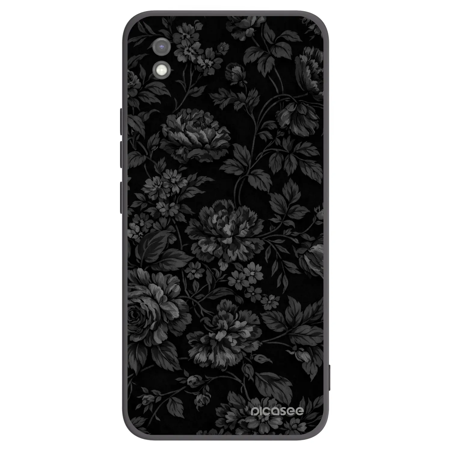 Picasee silikonový černý obal pro Xiaomi Redmi 9AT - Dark Romance