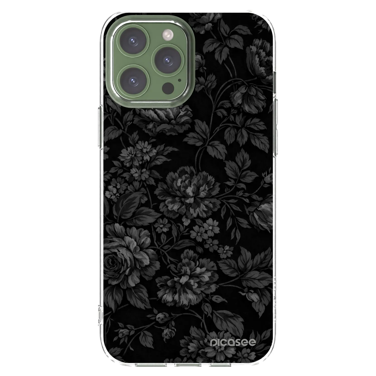 Picasee silikonový průhledný obal pro Apple iPhone 13 Pro Max - Dark Romance