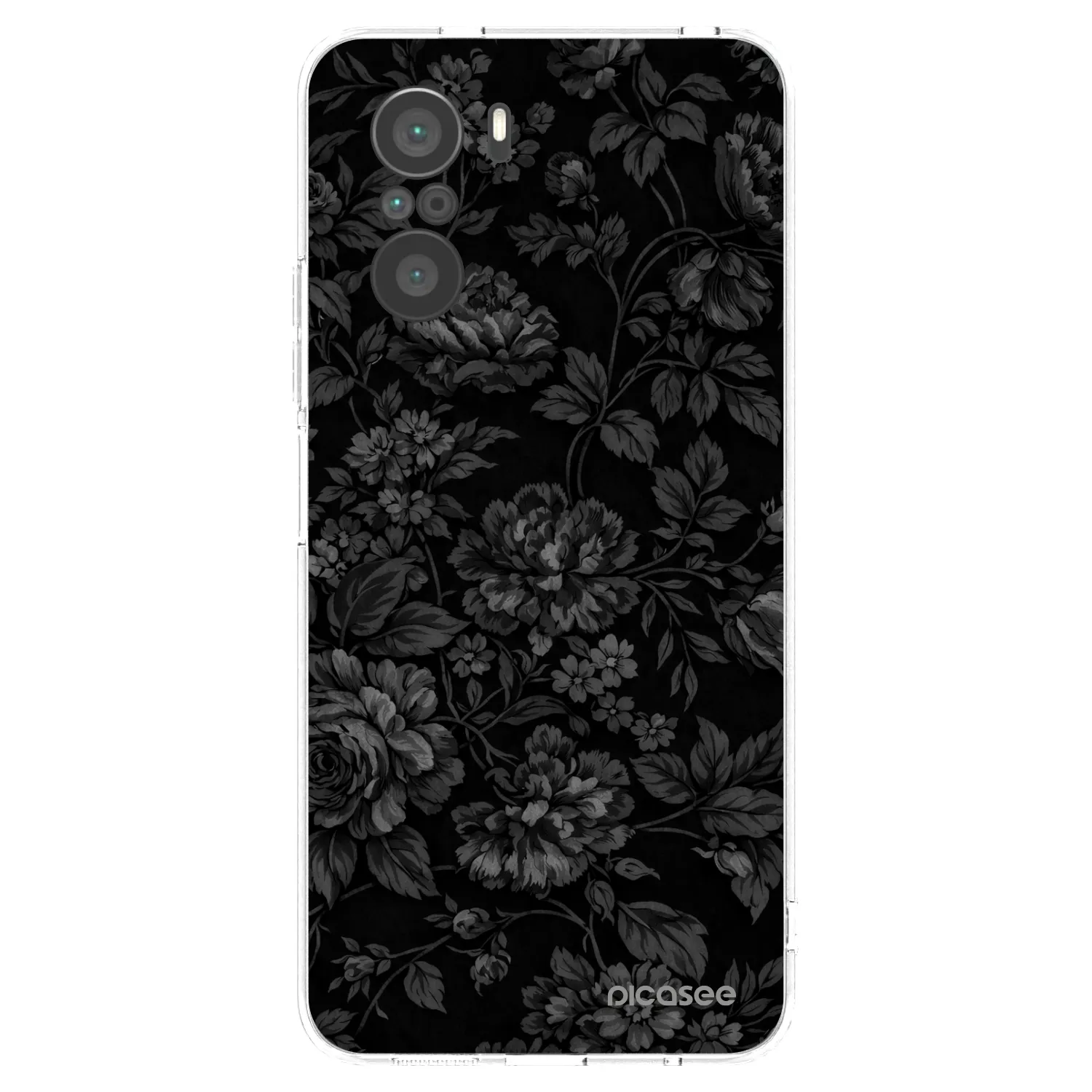 Picasee silikonový průhledný obal pro Xiaomi Poco F3 - Dark Romance