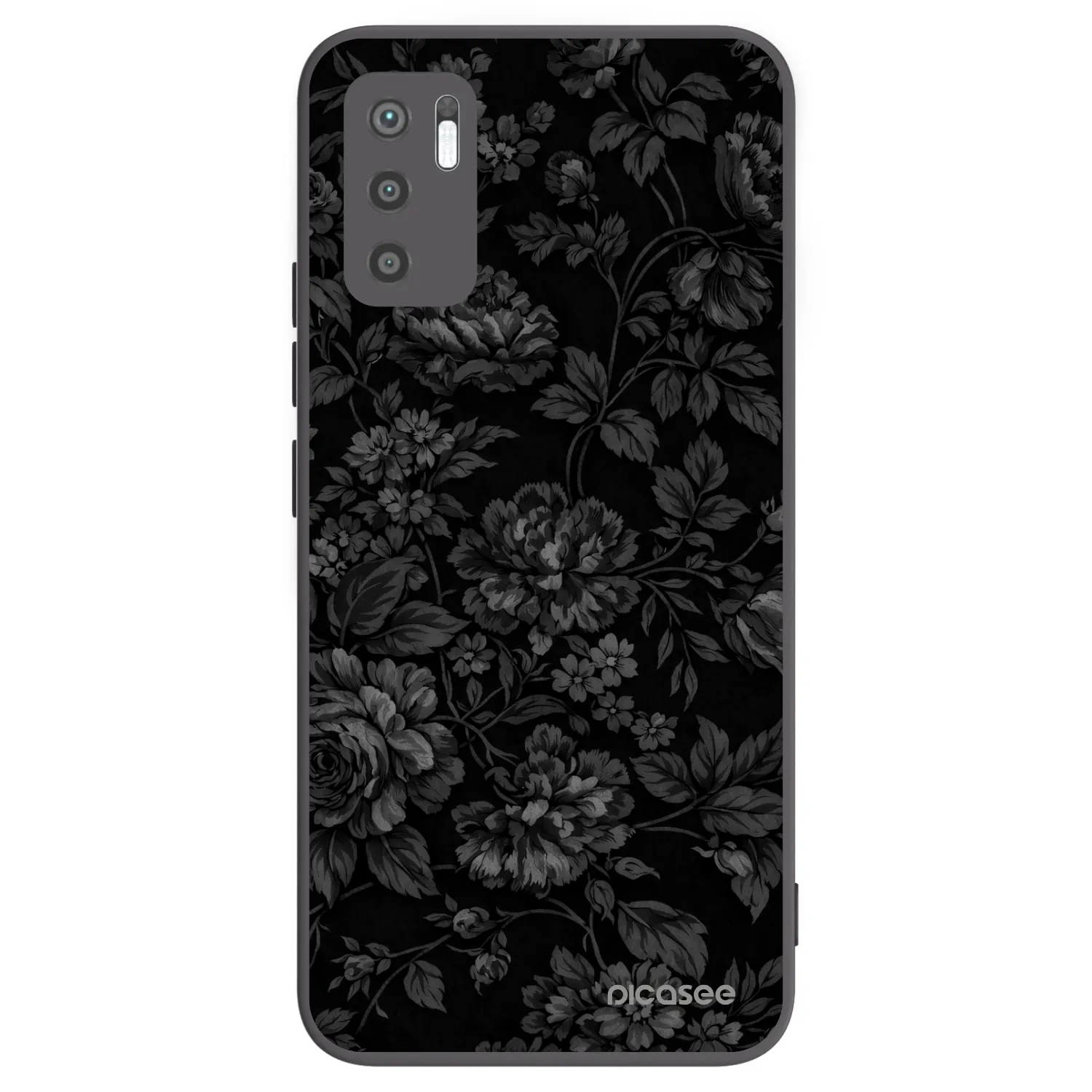 Picasee silikonový černý obal pro Xiaomi Redmi Note 10 5G - Dark Romance
