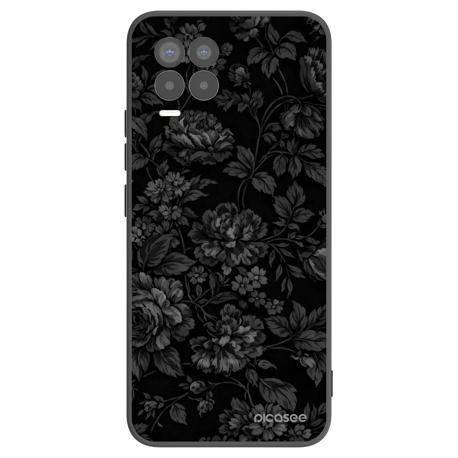 Picasee silikonový černý obal pro Realme 8 Pro - Dark Romance