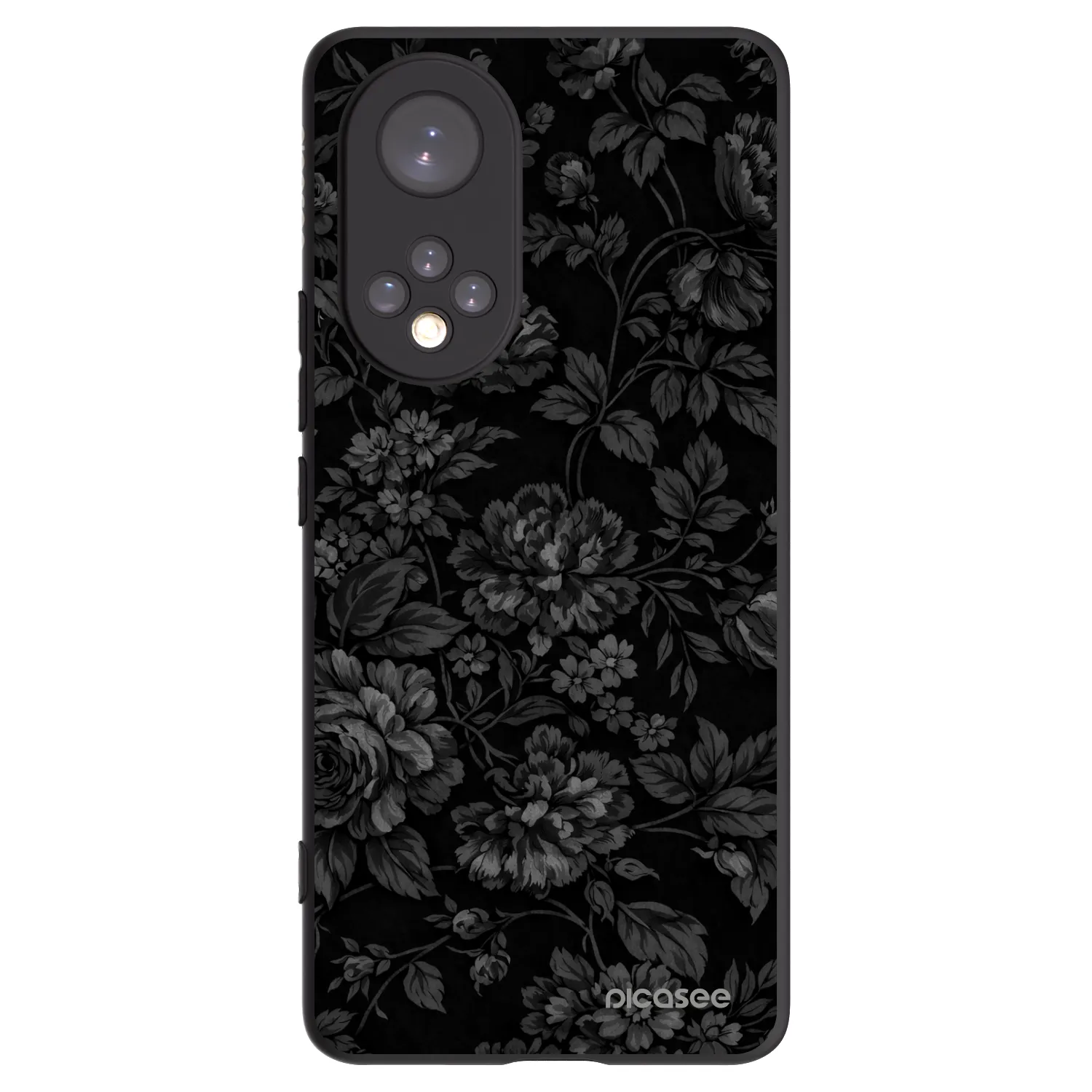 Picasee silikonový černý obal pro Honor 50 5G - Dark Romance