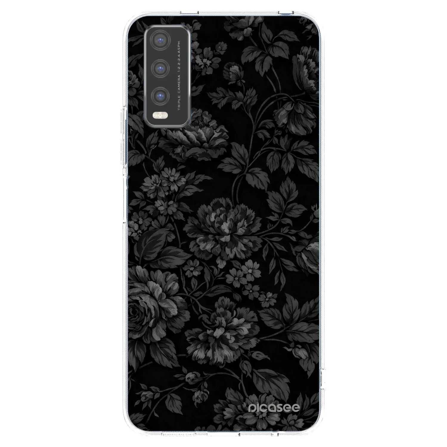 Picasee silikonový průhledný obal pro Vivo Y20s - Dark Romance