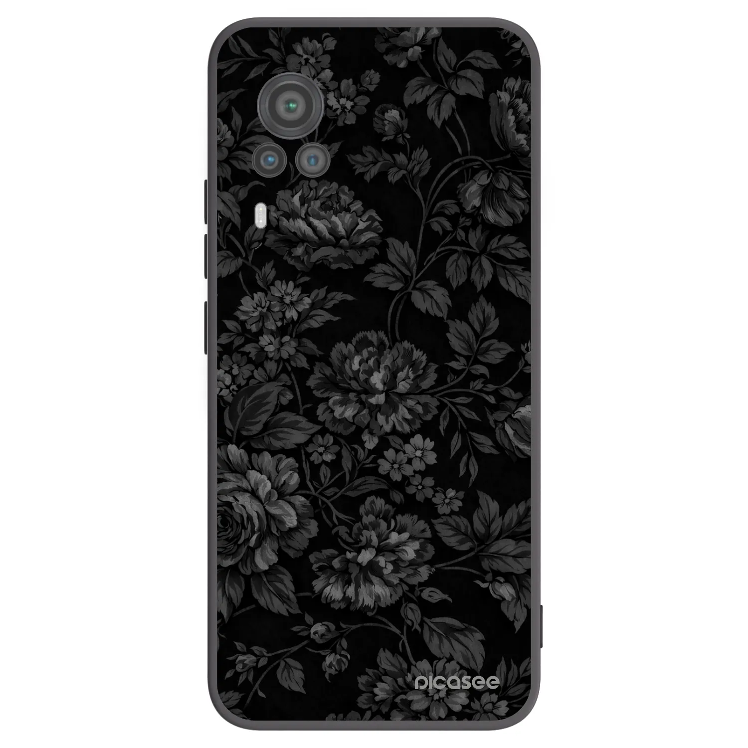 Picasee silikonový černý obal pro Vivo X60 Pro 5G - Dark Romance