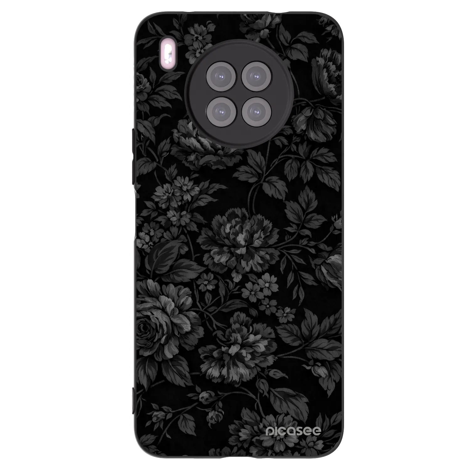 Picasee silikonový černý obal pro Huawei Nova 8i - Dark Romance