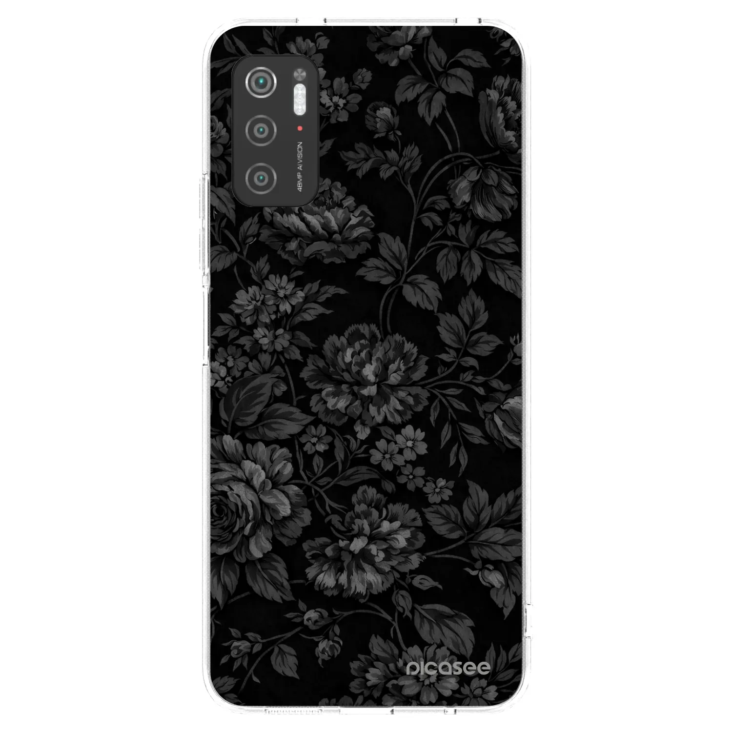 Picasee silikonový průhledný obal pro Xiaomi Poco M3 Pro 5G - Dark Romance