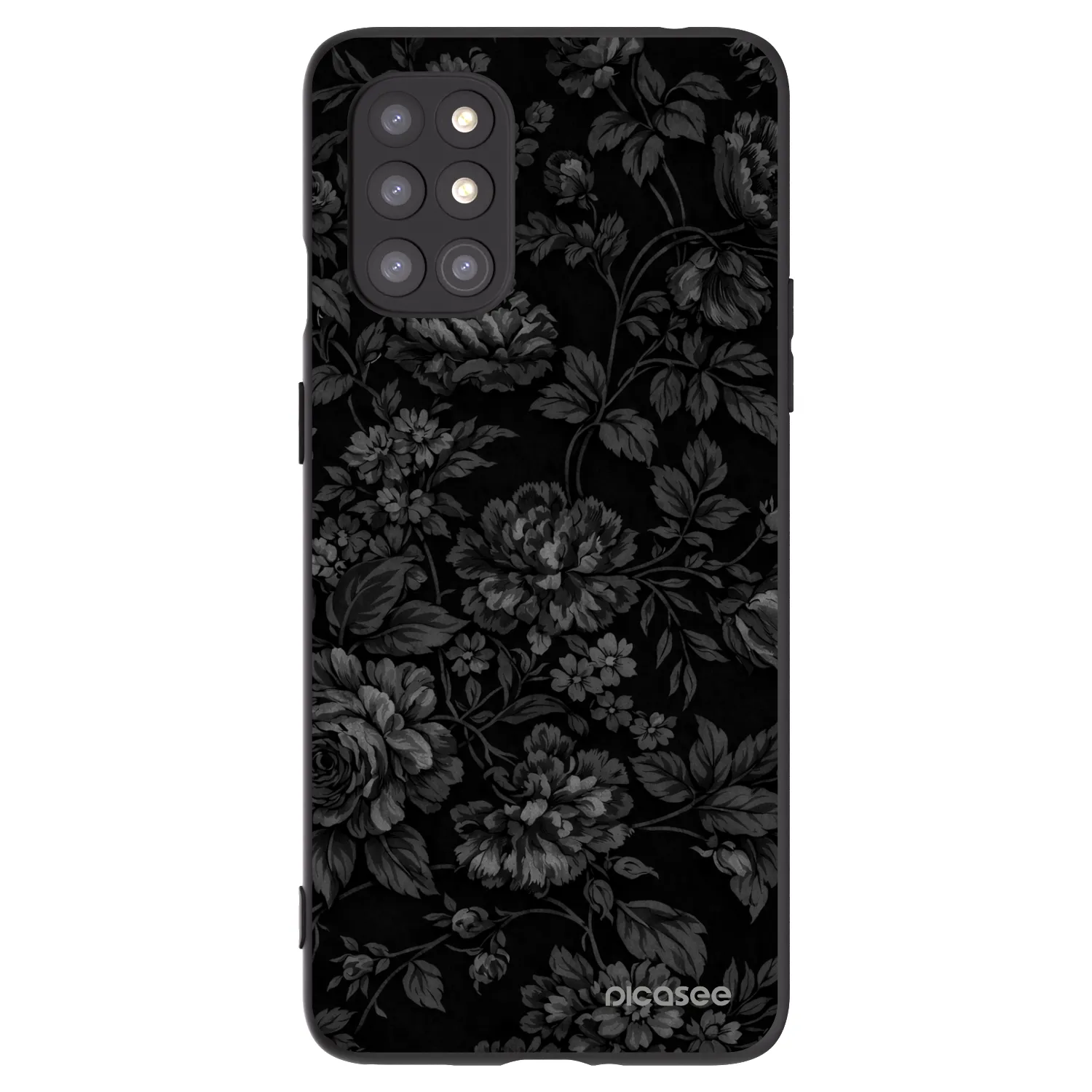 Picasee silikonový černý obal pro OnePlus 8T - Dark Romance