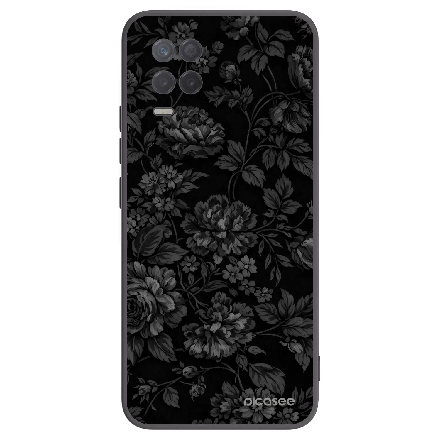 Picasee silikonový černý obal pro Realme 8 5G - Dark Romance