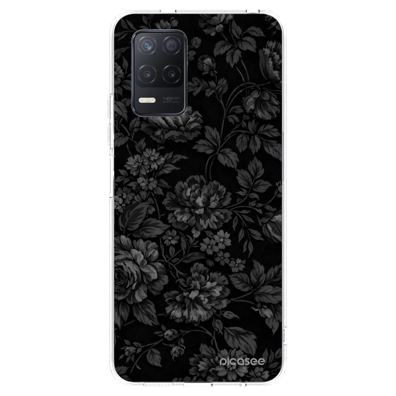 Picasee silikonový průhledný obal pro Realme 8 5G - Dark Romance