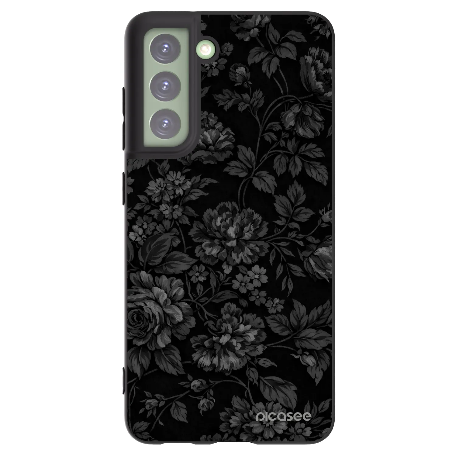 Picasee silikonový černý obal pro Samsung Galaxy S21 FE 5G - Dark Romance