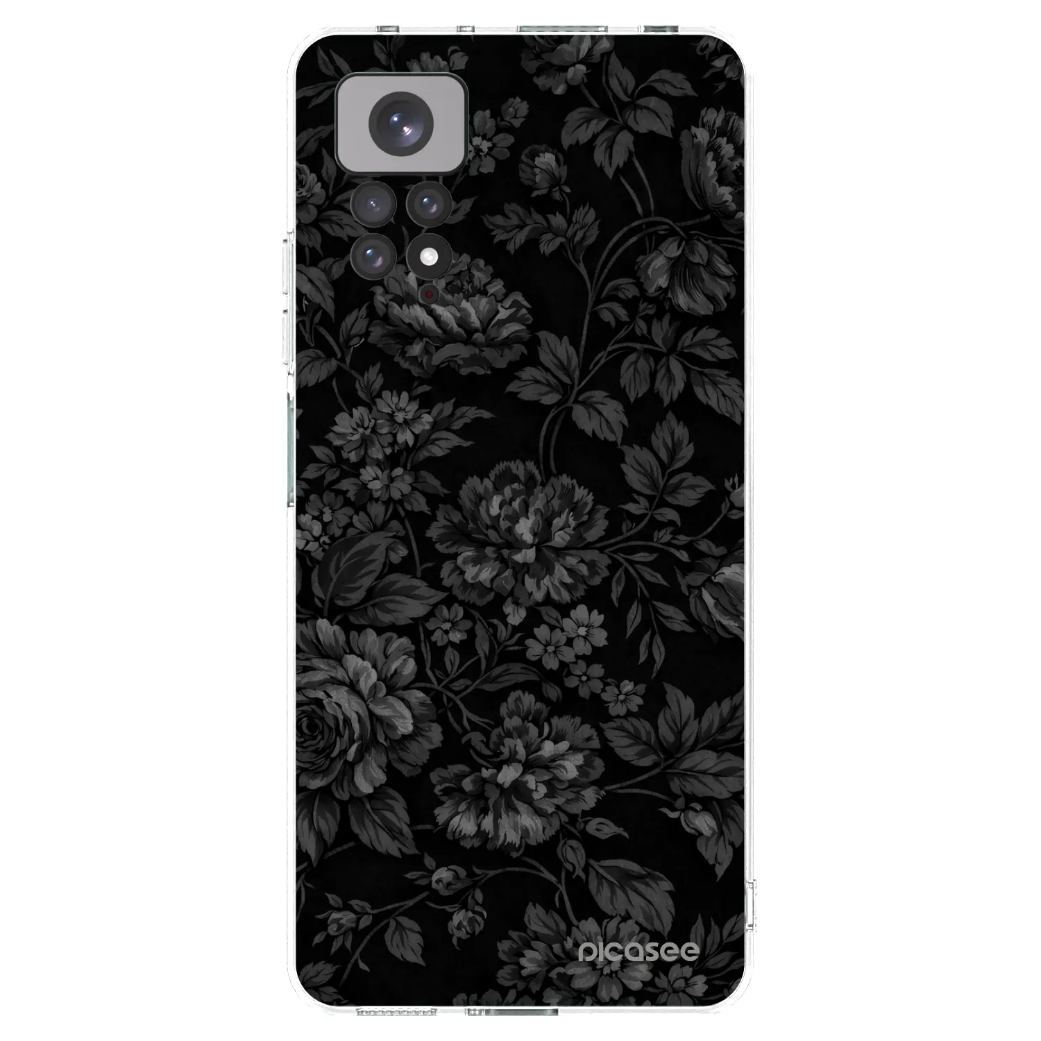 Picasee silikonový průhledný obal pro Xiaomi Redmi Note 11S 4G - Dark Romance