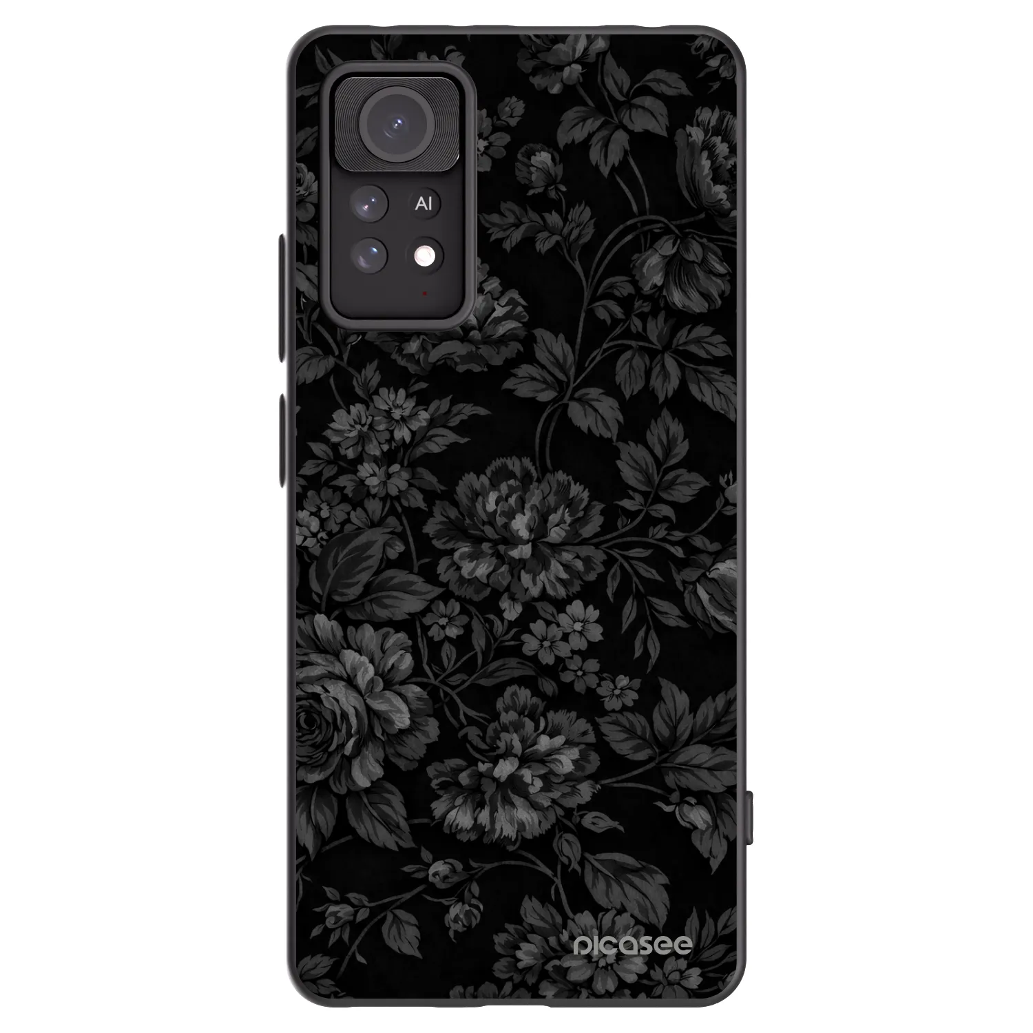Picasee silikonový černý obal pro Xiaomi Redmi Note 11 Pro 5G - Dark Romance
