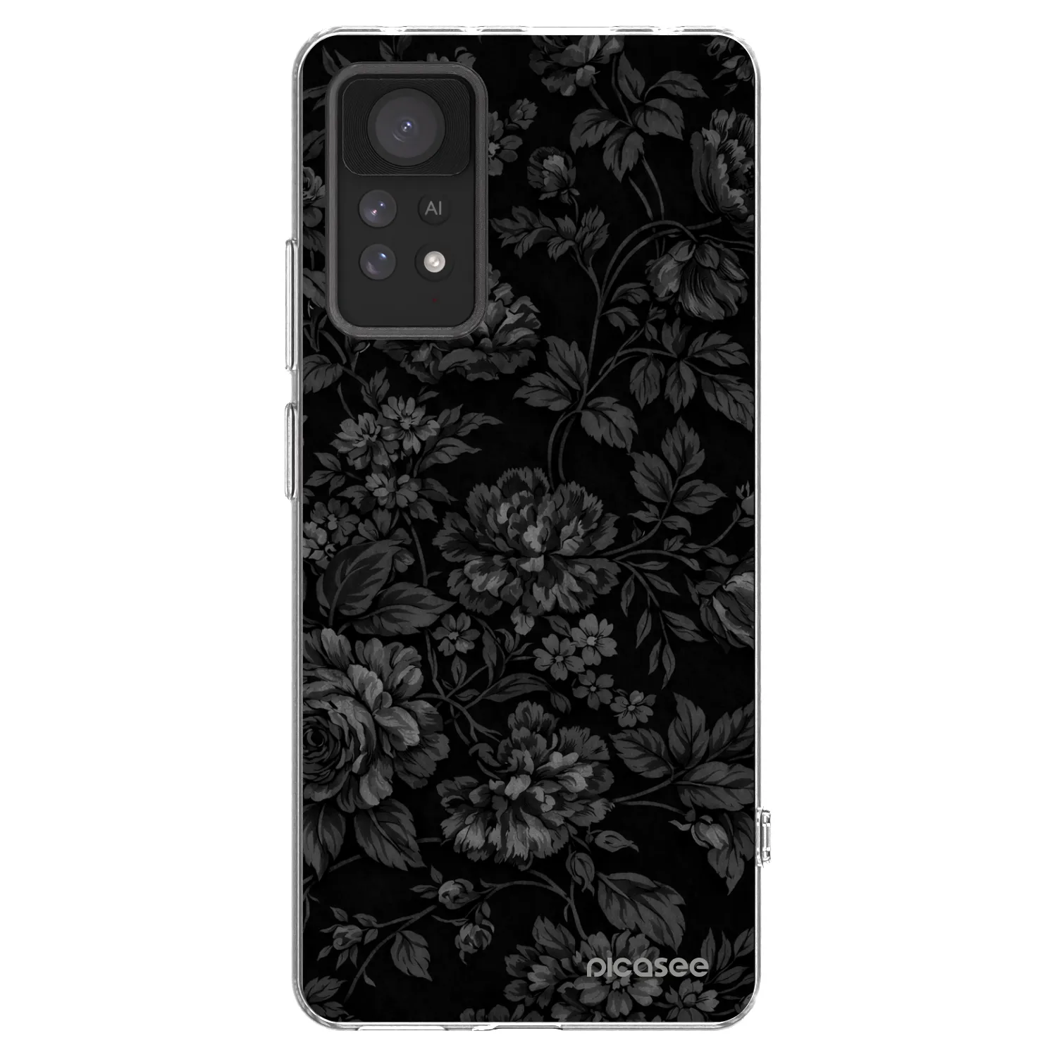 Picasee silikonový průhledný obal pro Xiaomi Redmi Note 11 Pro 5G - Dark Romance