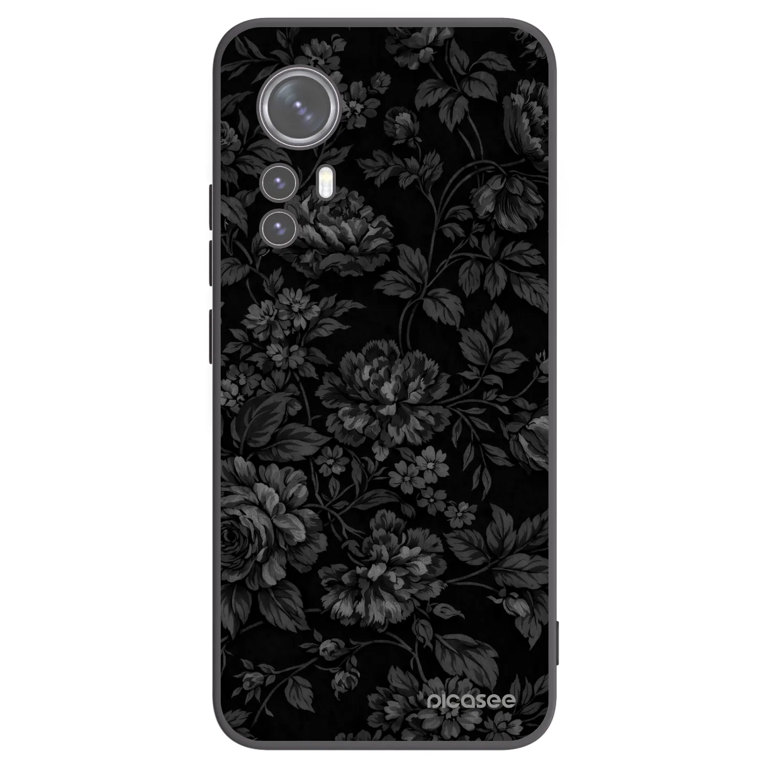 Picasee silikonový černý obal pro Xiaomi 12 - Dark Romance