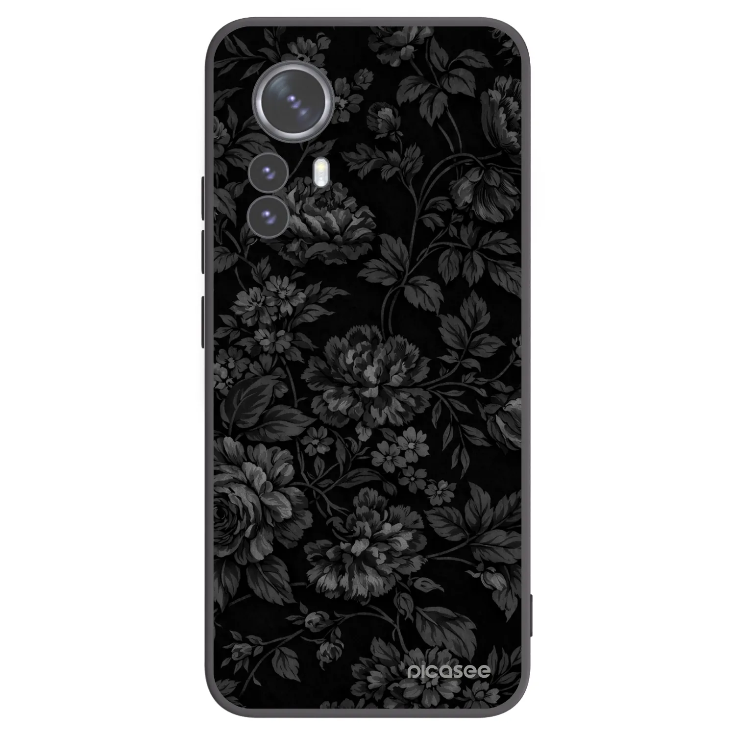 Picasee silikonový černý obal pro Xiaomi 12 Pro - Dark Romance