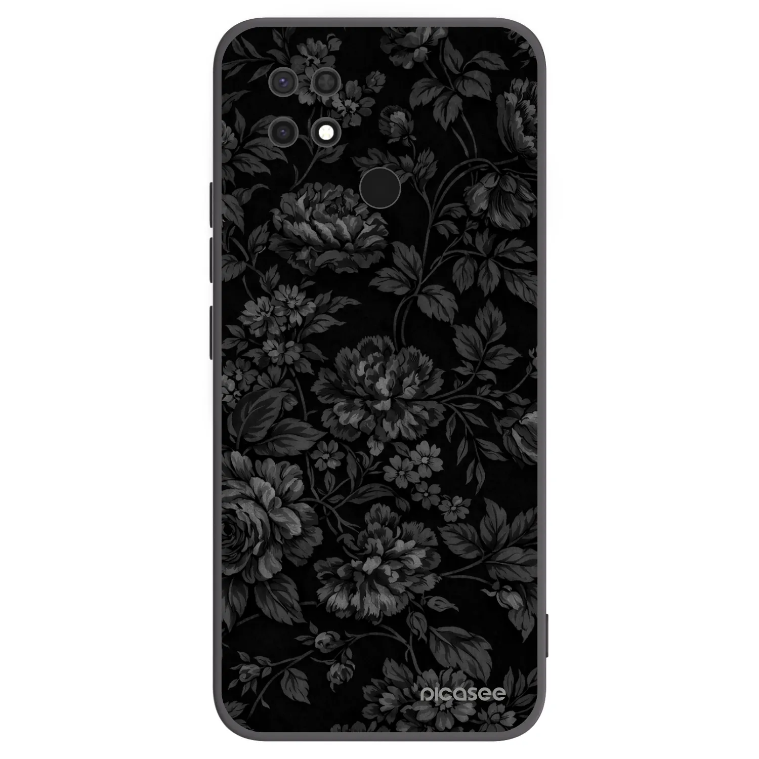 Picasee silikonový černý obal pro Xiaomi Redmi 10C - Dark Romance
