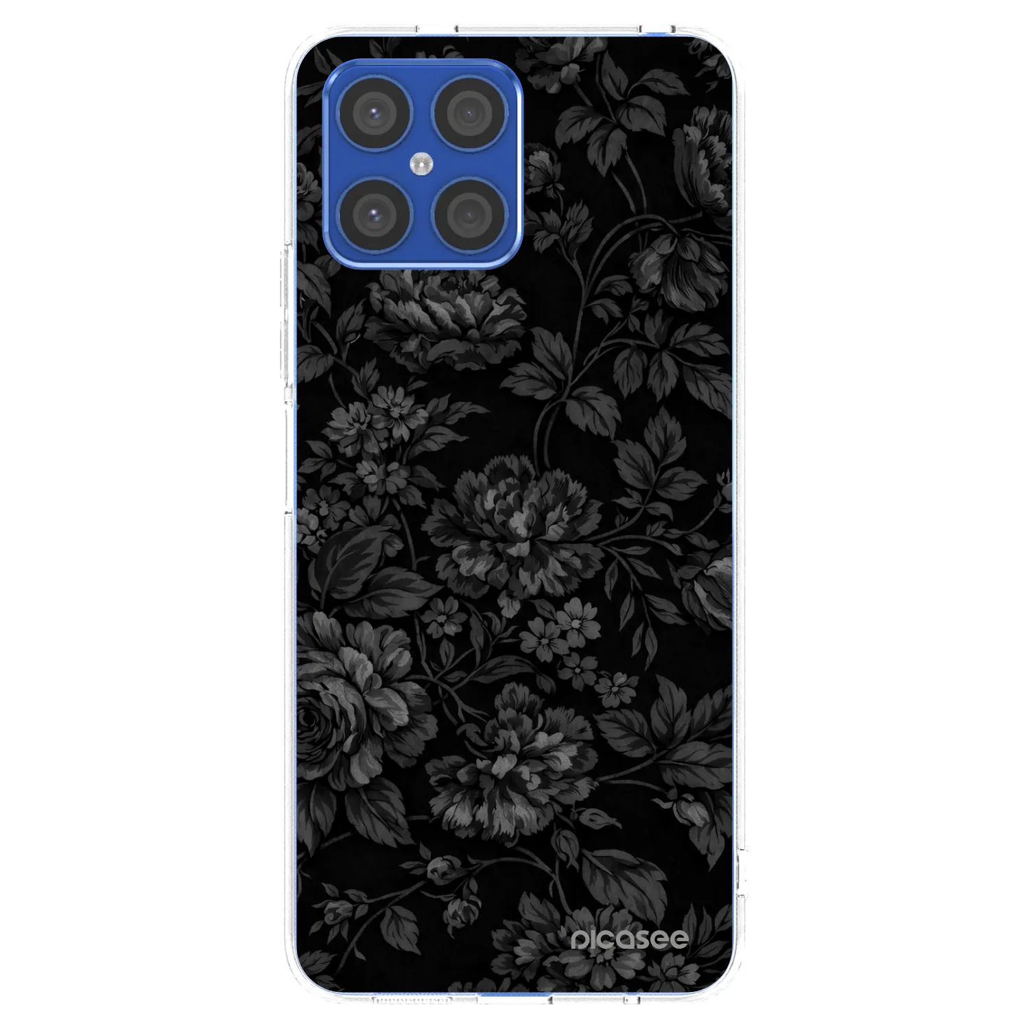Picasee silikonový průhledný obal pro Honor X8 4G - Dark Romance