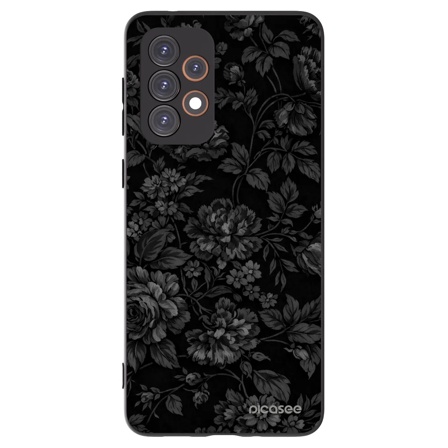 Picasee silikonový černý obal pro Samsung Galaxy A33 5G A336 - Dark Romance