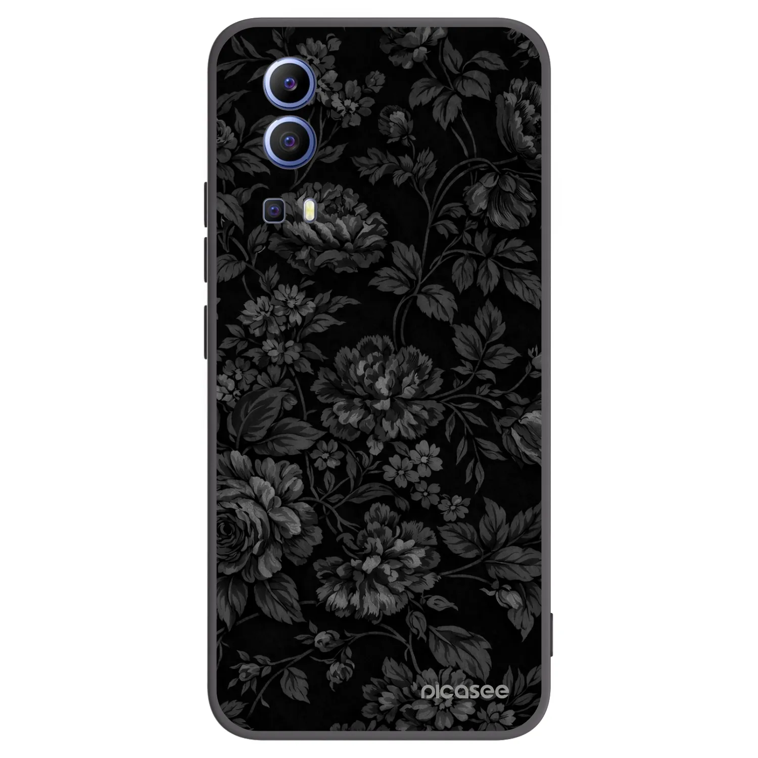 Picasee silikonový černý obal pro Vivo Y52 5G - Dark Romance