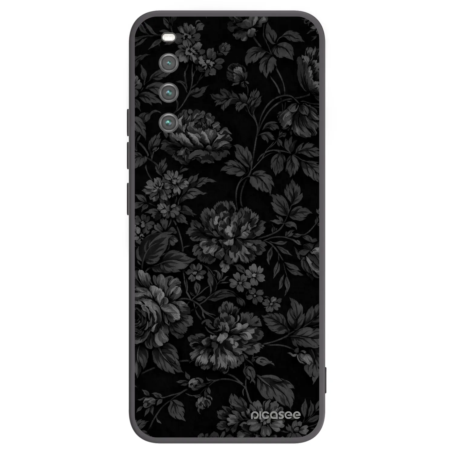 Picasee silikonový černý obal pro Sony Xperia 10 IV 5G - Dark Romance