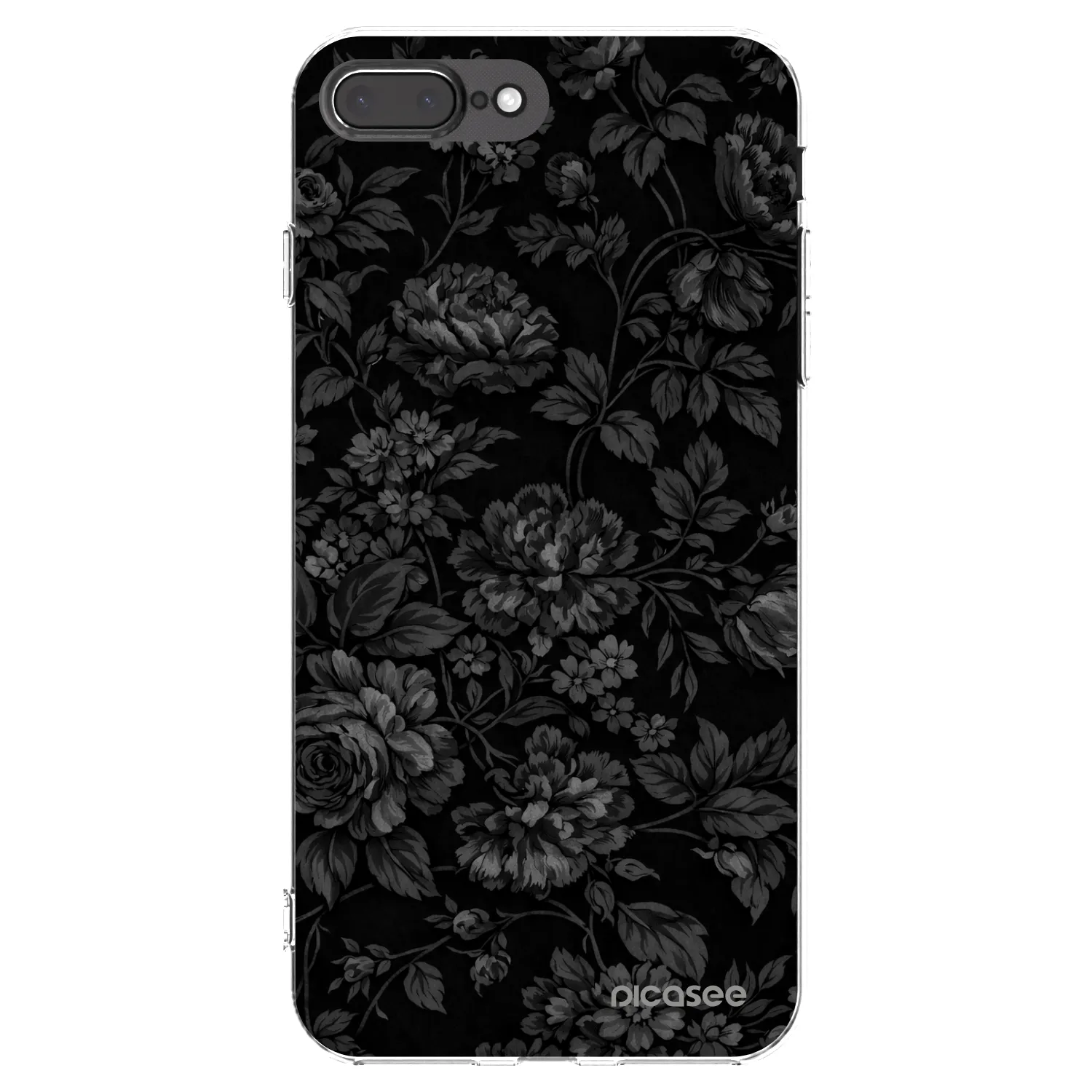 Picasee silikonový průhledný obal pro Apple iPhone 8 Plus - Dark Romance