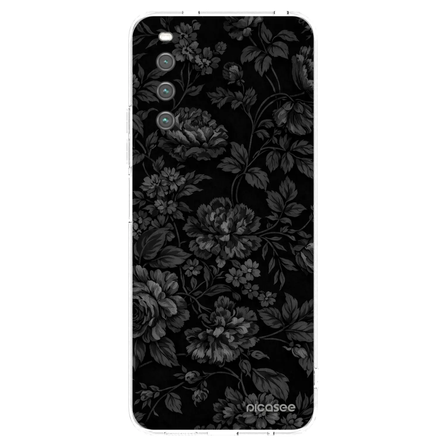 Picasee silikonový průhledný obal pro Sony Xperia 10 IV 5G - Dark Romance