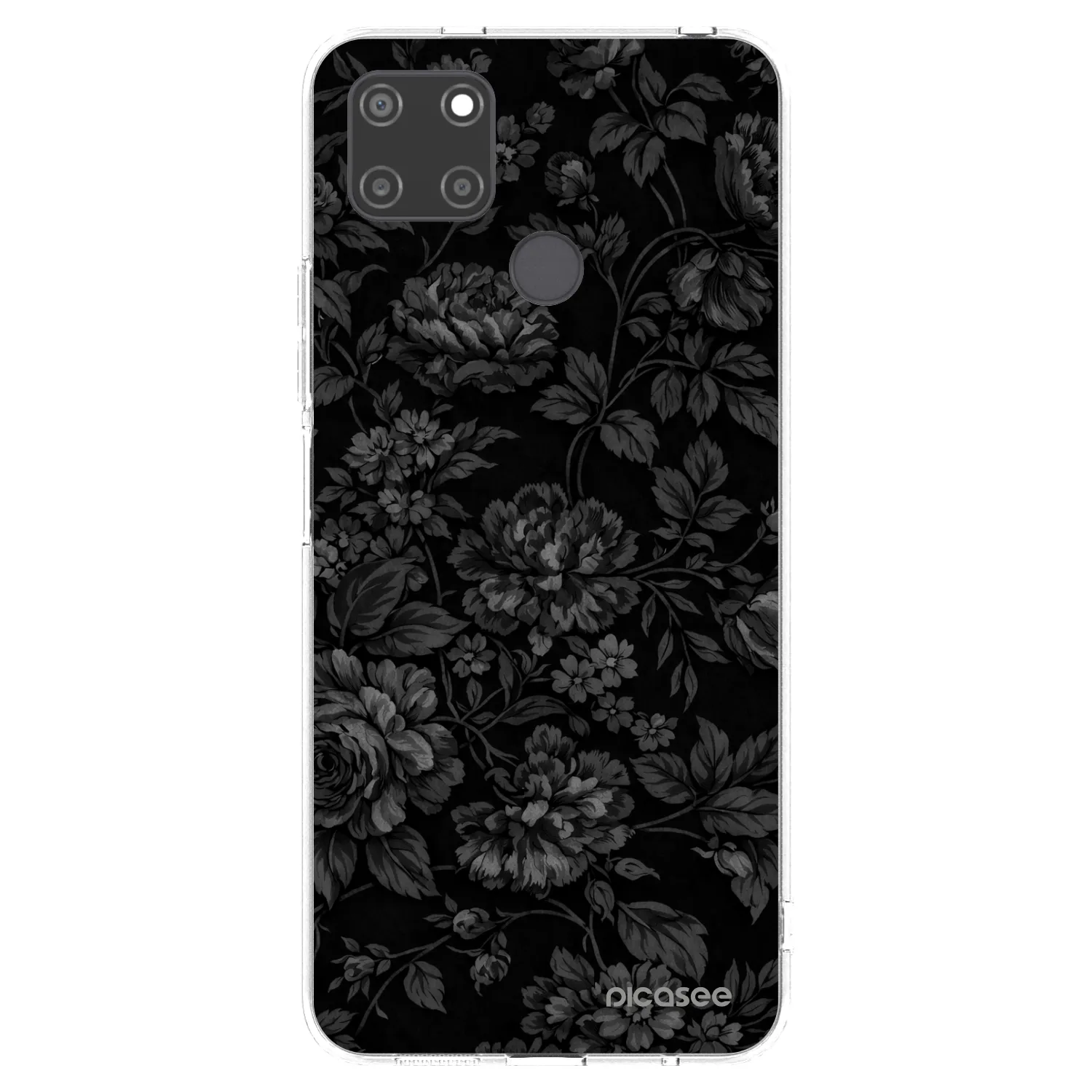 Picasee silikonový průhledný obal pro Realme C21Y - Dark Romance