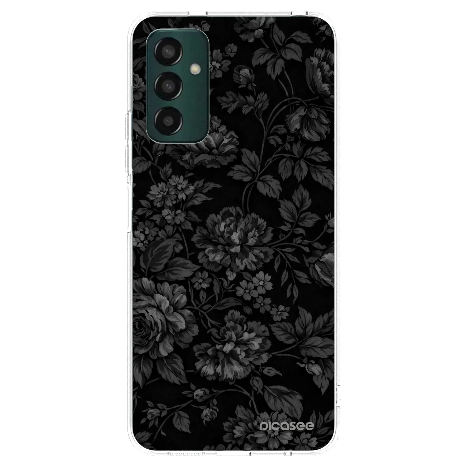 Picasee silikonový průhledný obal pro Samsung Galaxy M13 M135F - Dark Romance