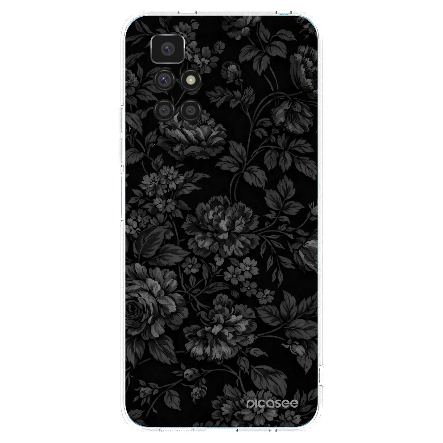 Picasee silikonový průhledný obal pro Xiaomi Redmi 10 (2022) - Dark Romance