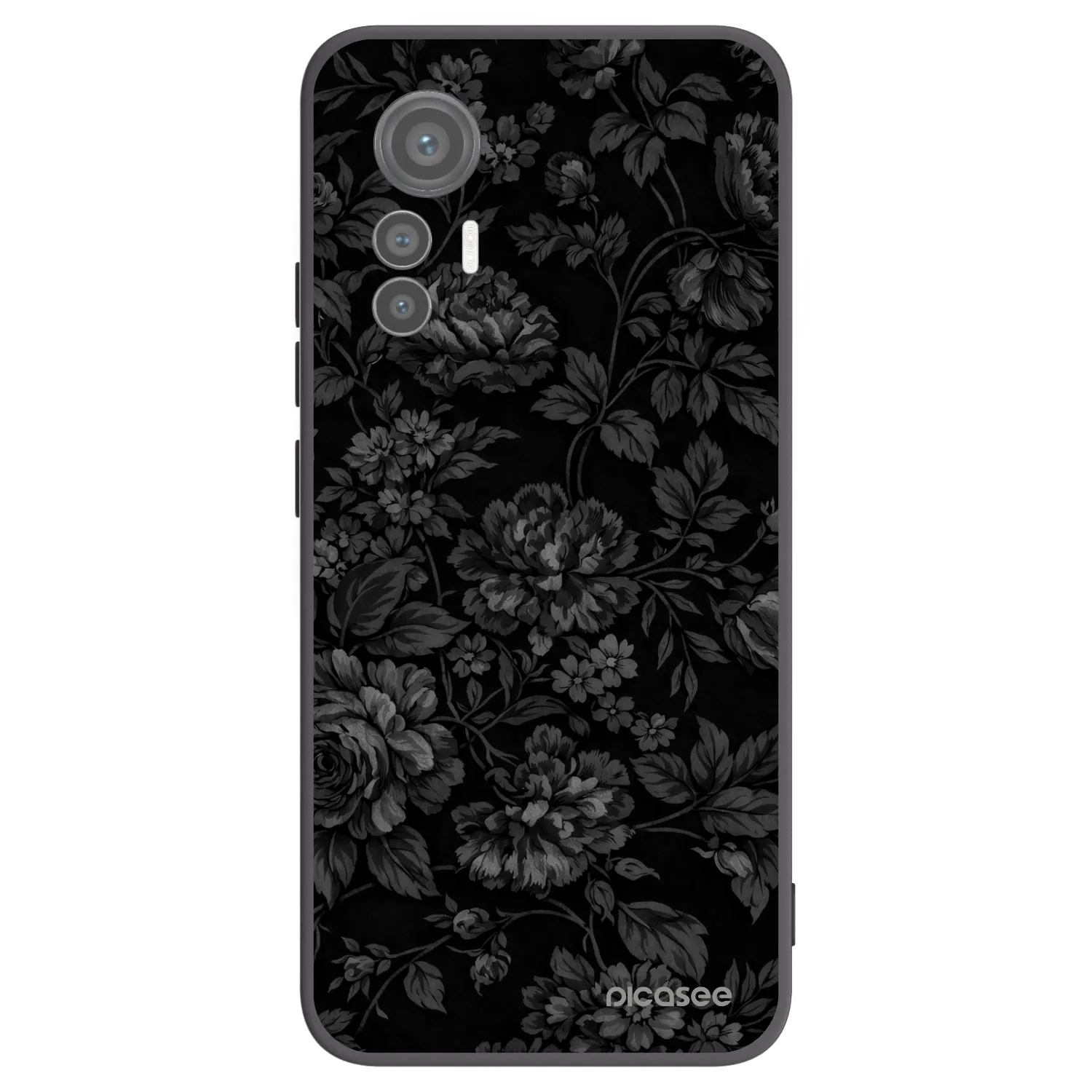 Picasee silikonový černý obal pro Xiaomi 12 Lite - Dark Romance