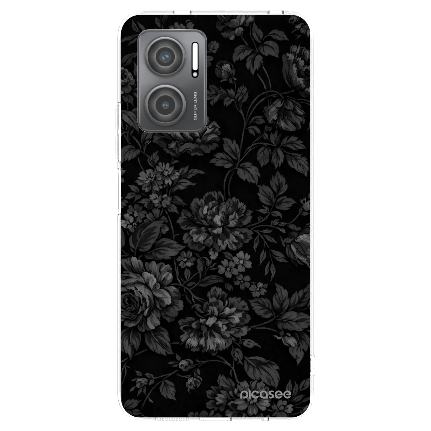 Picasee silikonový průhledný obal pro Xiaomi Redmi 10 5G - Dark Romance