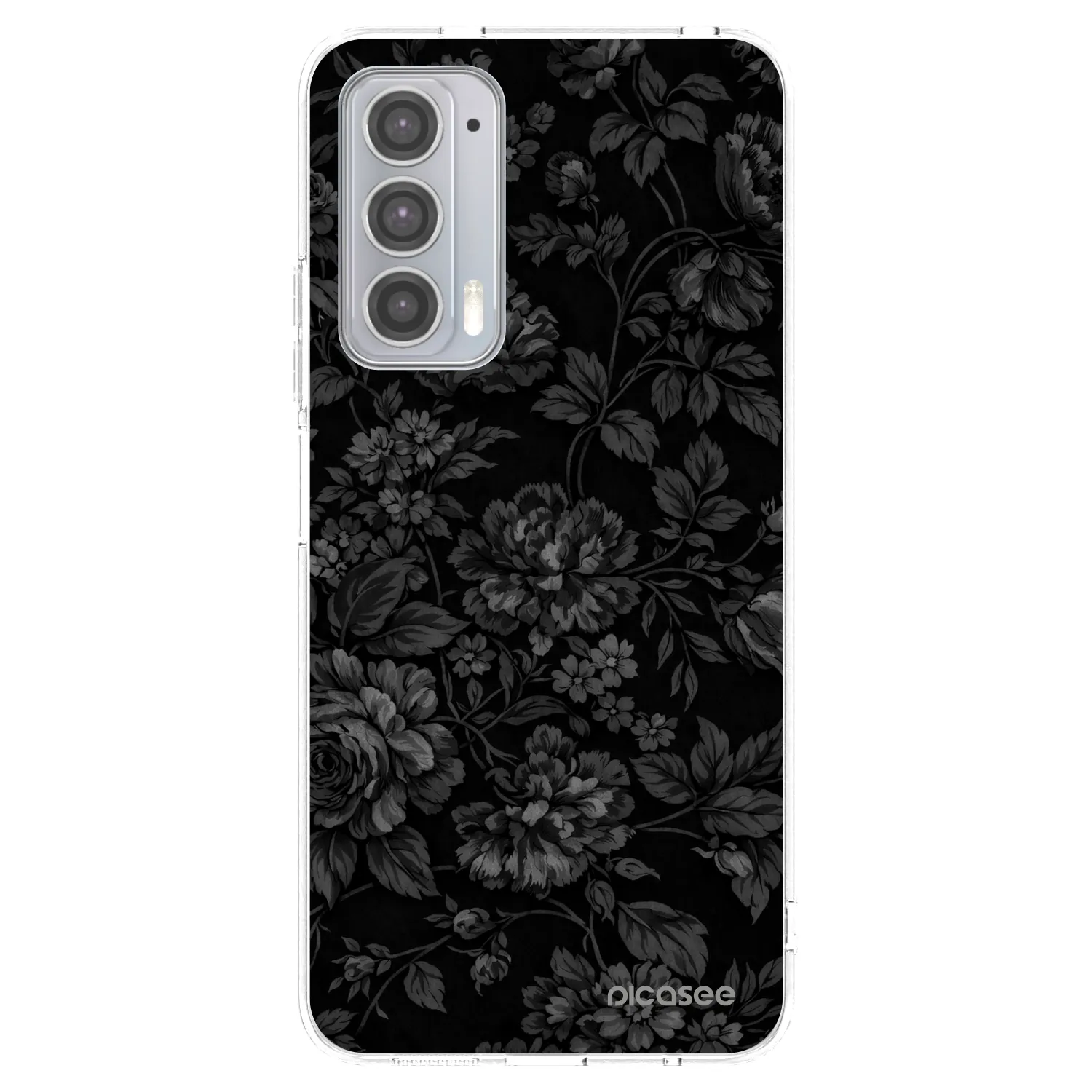 Picasee silikonový průhledný obal pro Motorola Edge 20 - Dark Romance