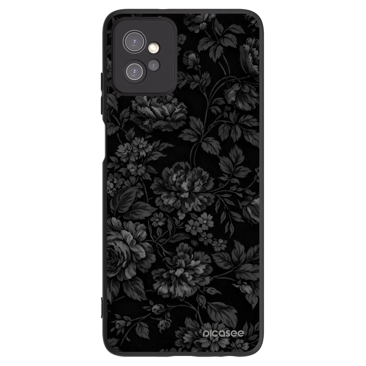Picasee silikonový černý obal pro Motorola Moto G32 - Dark Romance