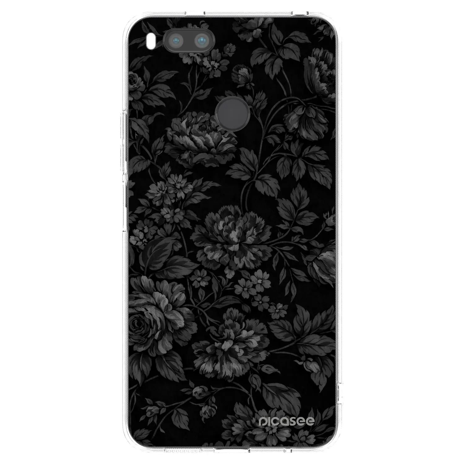 Picasee silikonový průhledný obal pro Xiaomi Redmi A1 - Dark Romance