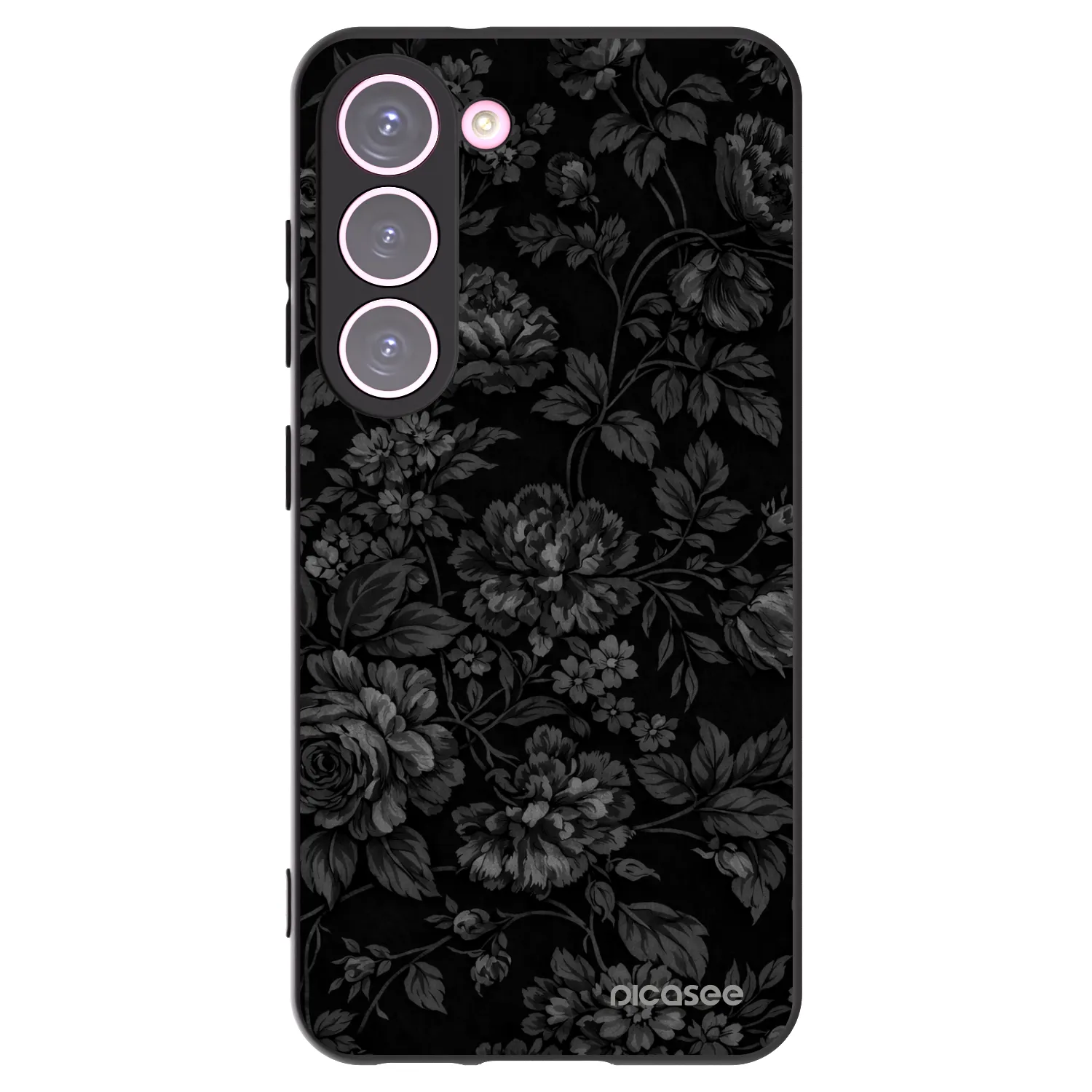 Picasee silikonový černý obal pro Samsung Galaxy S23 5G - Dark Romance