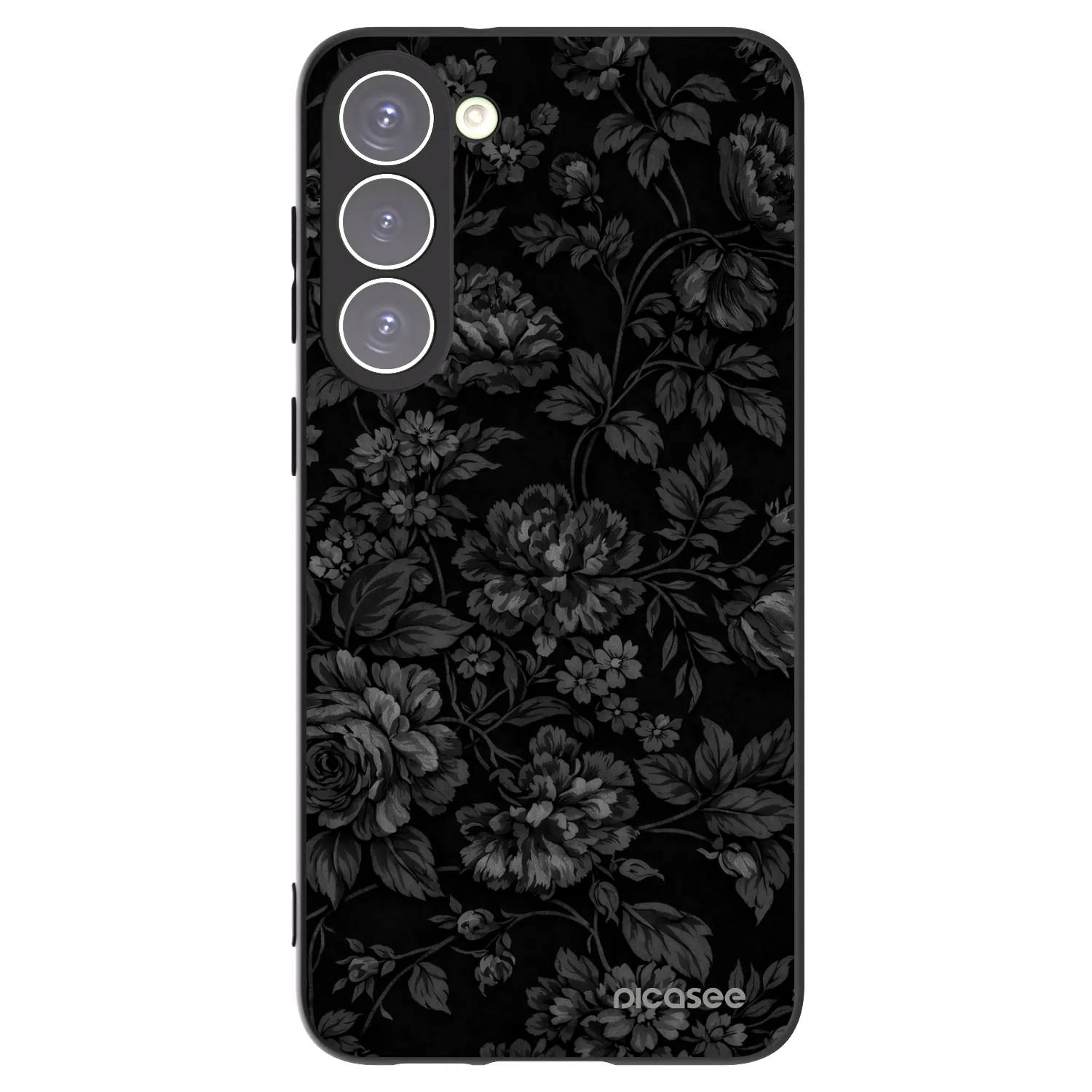 Picasee silikonový černý obal pro Samsung Galaxy S23+ 5G - Dark Romance