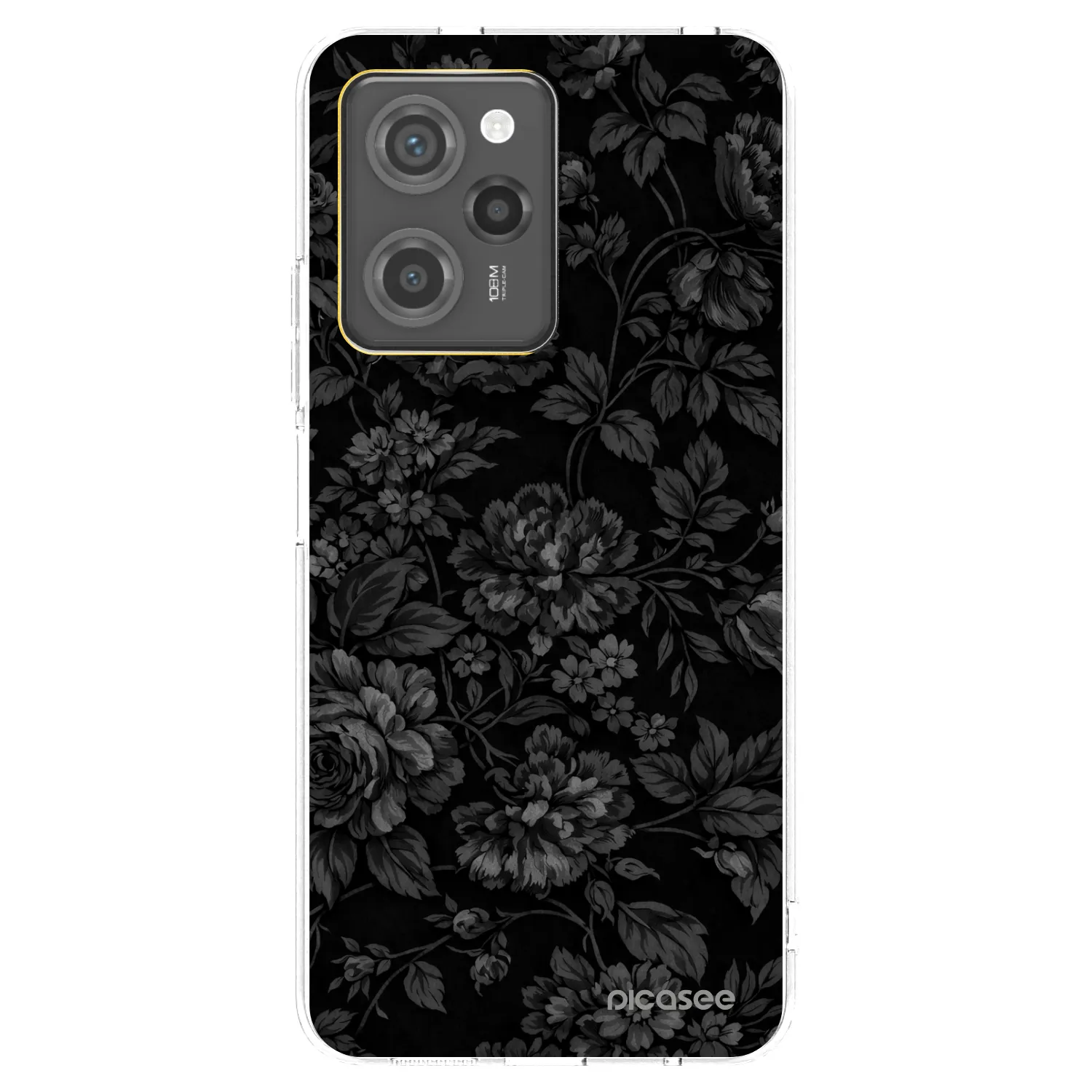 Picasee silikonový černý obal pro Xiaomi Poco X5 Pro - Dark Romance