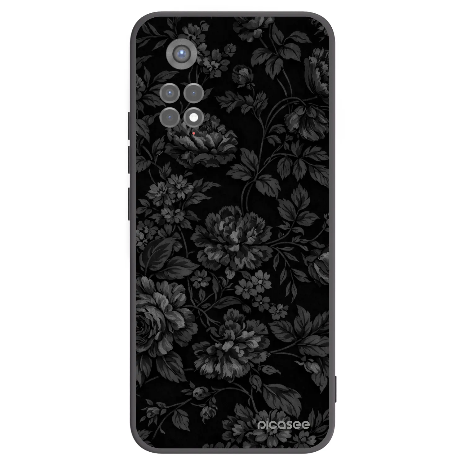 Picasee silikonový černý obal pro Xiaomi Redmi Note 11S 5G - Dark Romance